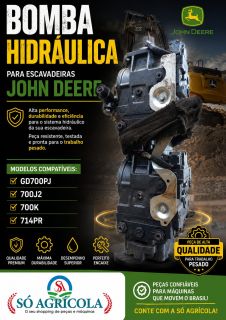 Bomba hidráulica para escavadeira 