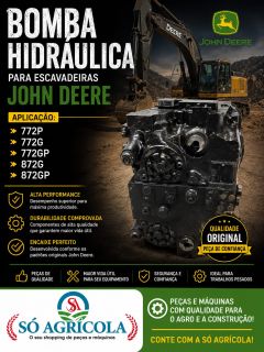 Bomba hidráulica para escavadeiras 