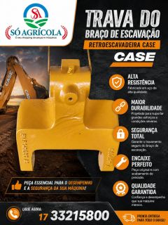 Trava Braço para escavação case